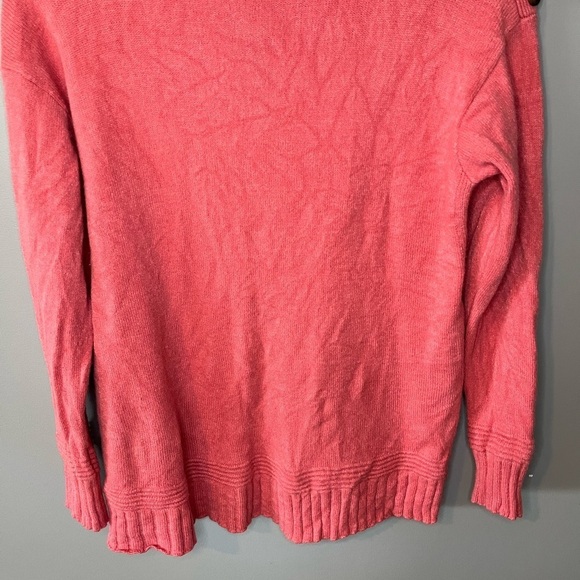 Anthropologie Margarita Mock Neck Tunic - Coral - Picture 5 of 10
